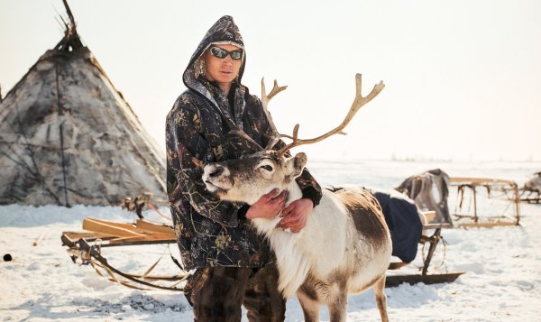 Эскимосы в тундре