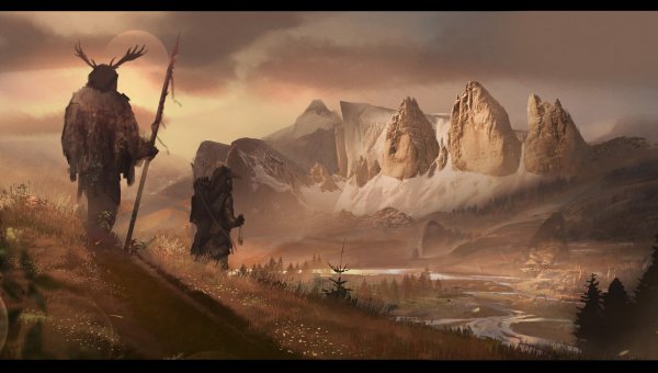 Первобытный мир природа