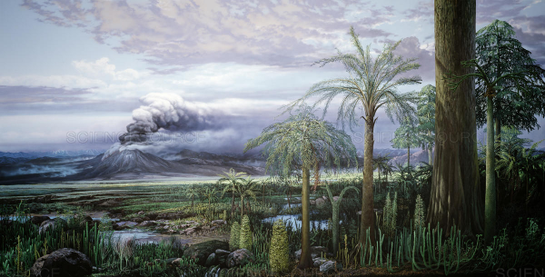 Девонский период палеозойской эры