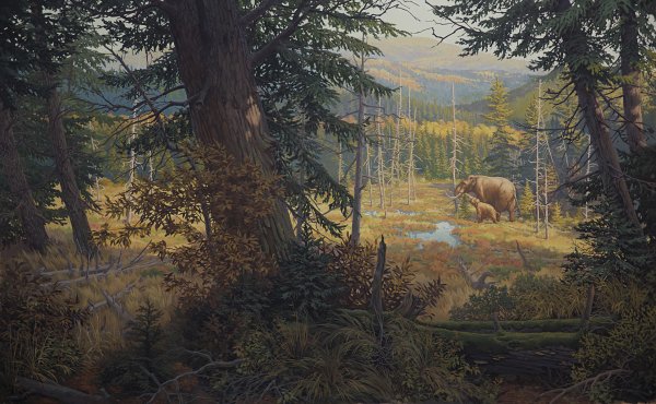 Древний Янтарный лес