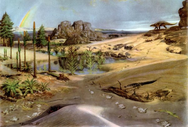 Триасовый период Зденек Буриан