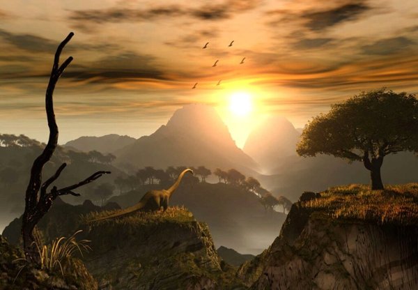 Доисторический пейзаж