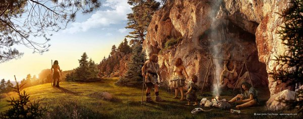 Каменный век природа