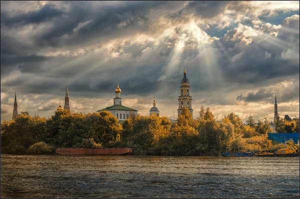 Пейзаж г.Коломна Церковь