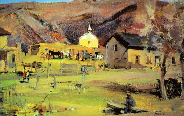 Николай Иванович Фешин пейзаж морской