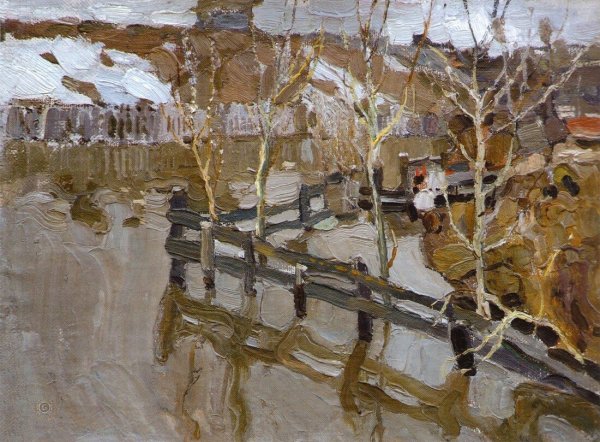 Николай Иванович Фешин пейзаж