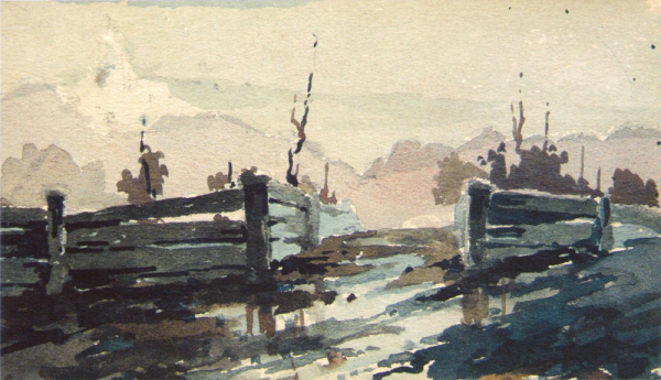 Николай Иванович Фешин пейзаж