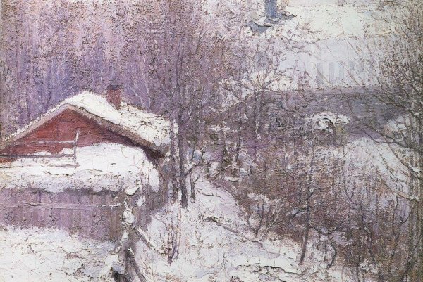 Николай Иванович Фешин пейзаж