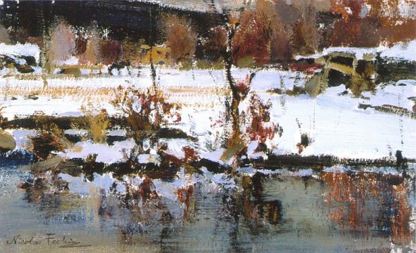 Николай Фешин картины пейзажи