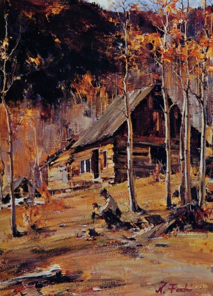 Художники Фешин Николай Иванович пейзажи