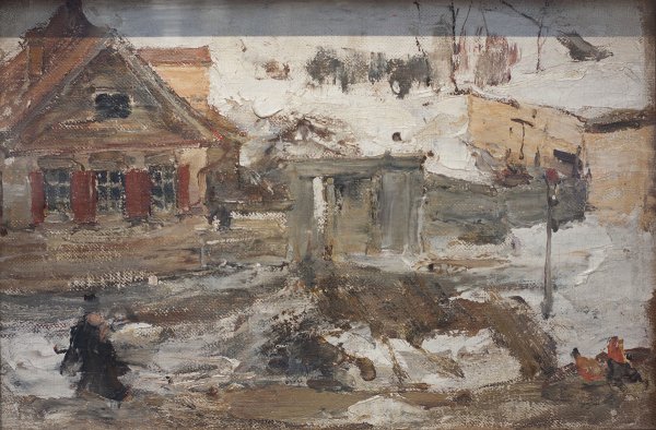 Художник Фешин в русской деревне