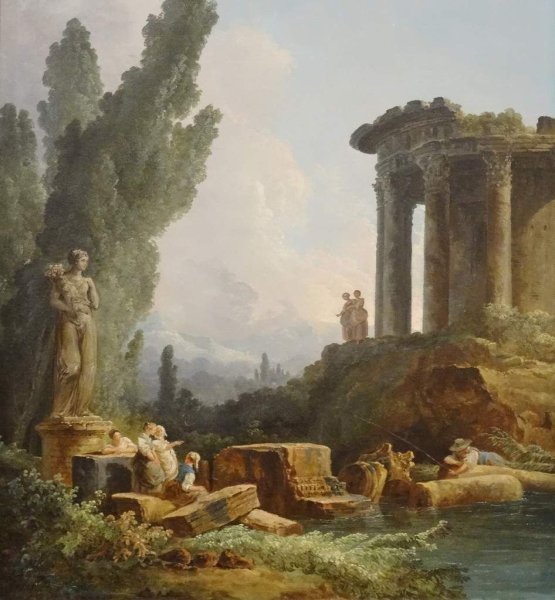 Греческий пейзаж Коринф