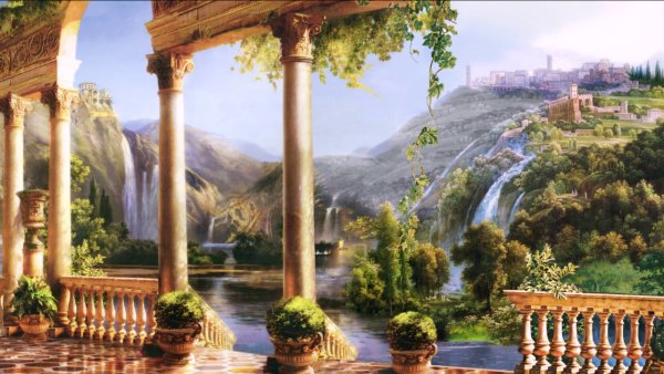 Поленов Парфенон храм Афины