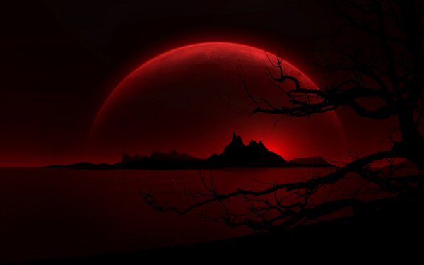 Кровавый закат