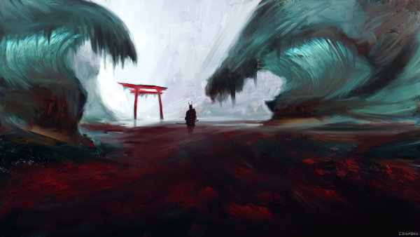 Кровавая река фэнтези