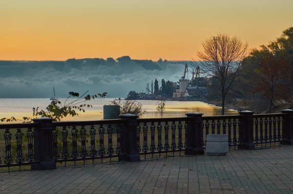 Набережная Таганрога пейзаж