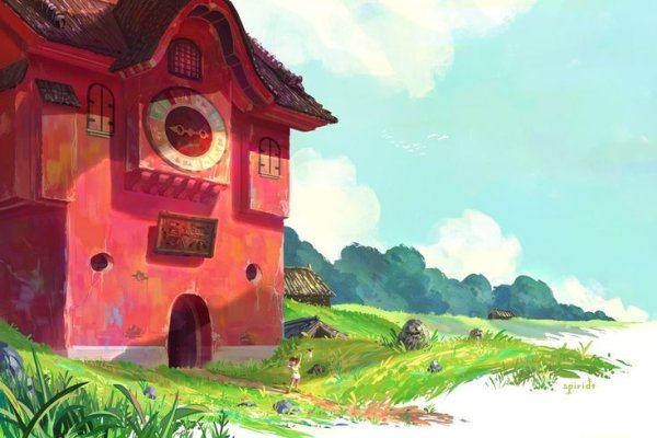 Хаяо Миядзаки пейзажи Унесенные призраками