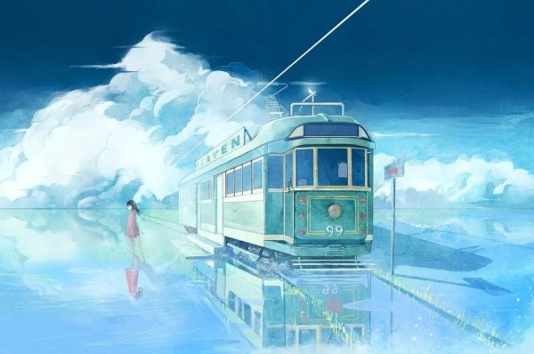 Хаяо Миядзаки Унесенные призраками железная дорога