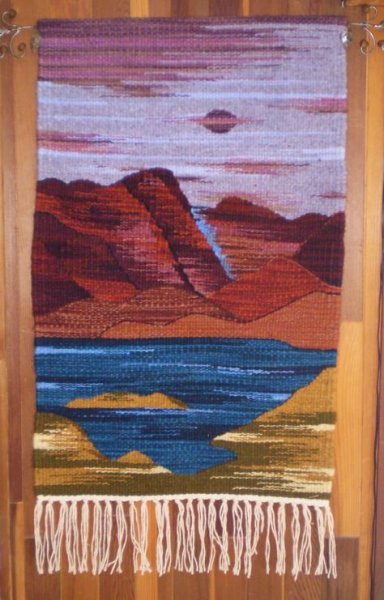 Гобелен ручное Ткачество Маяк