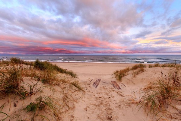 Балтийское море Куршская коса