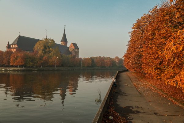 Кенигсберг Калининград осенью