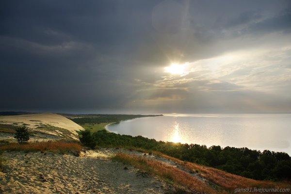 Поселок Морское Куршская коса