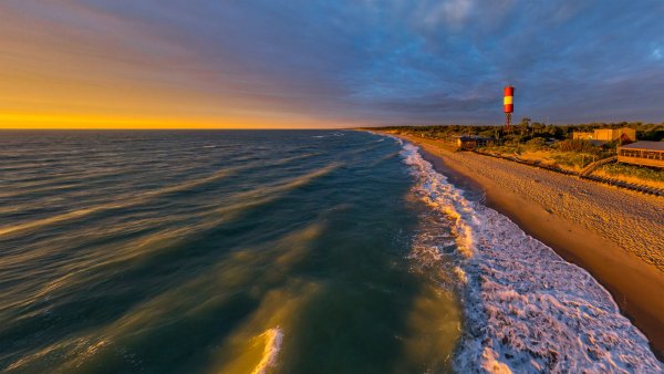 Балтийское море Куршская коса