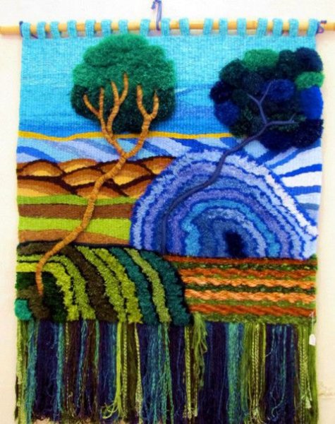 Ткачество гобелен