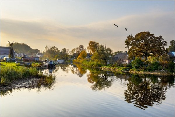 Пейзаж природы Калининградская область