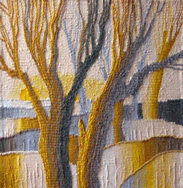 Панно в технике ткачества