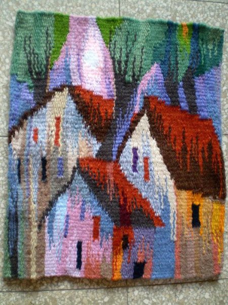 Художник Петерис Сидарс гобелены