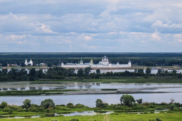 Пейзаж Волга Лысково