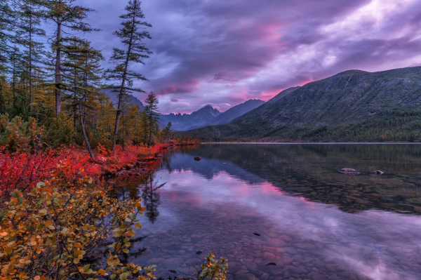 Озеро Джека Лондона Магаданская область