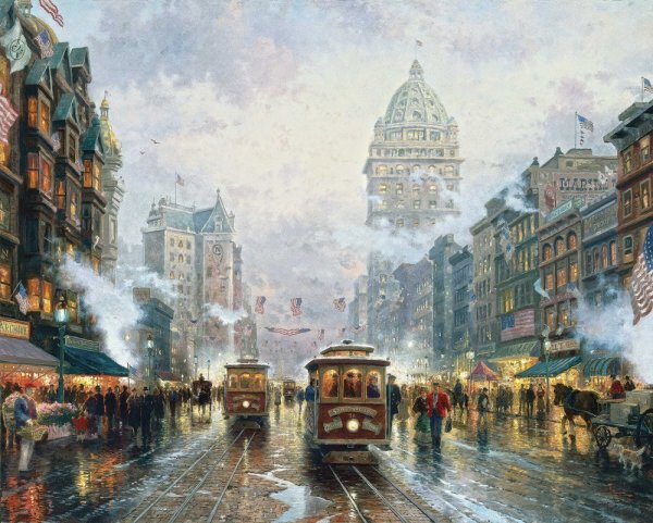 Томас Кинкейд картины Нью Йорк