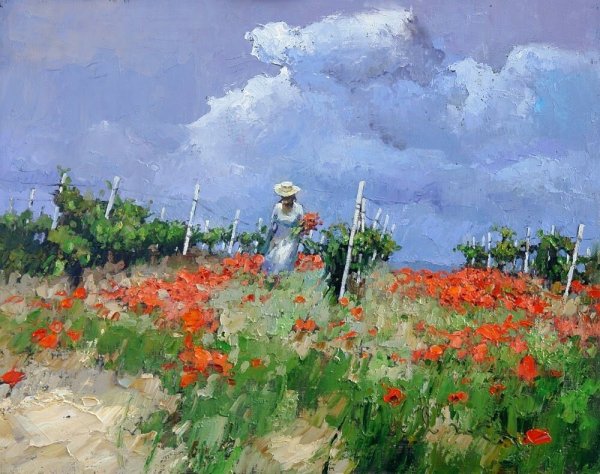 Эжен Папроски художник картины