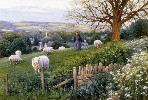 Овцы картины художников