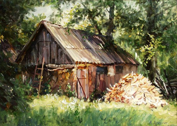 Михаил Бровкин домик в деревне