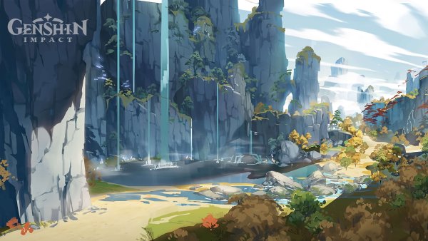 Ганшин Импакт пейзажи