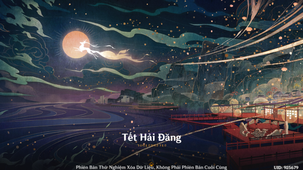 Праздник фонарей геншини Импакт арт