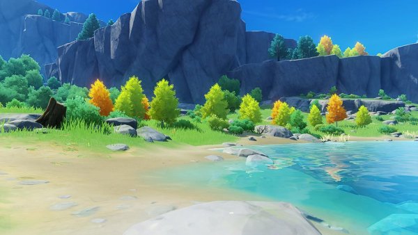 Геншин пейзажи