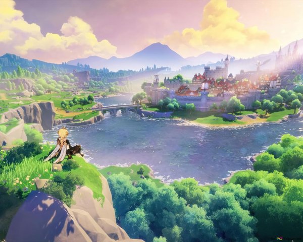 Зельда и Геншин