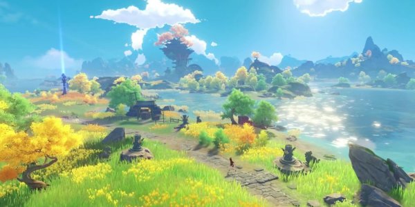 Геншин пейзажи мондшатд