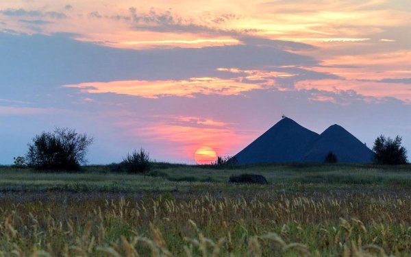 Донецк степь Терриконы