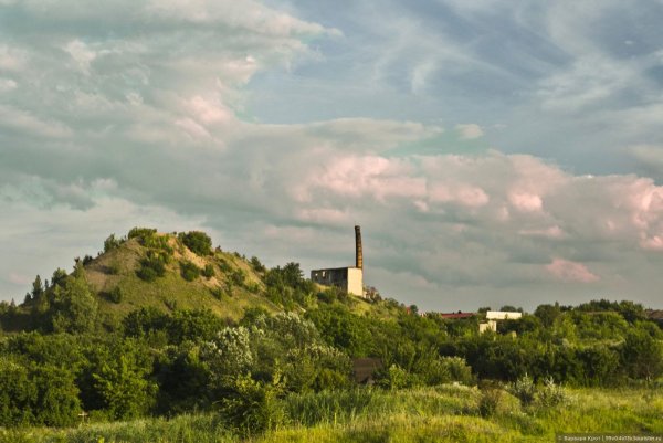 Донецкая степь Шахты
