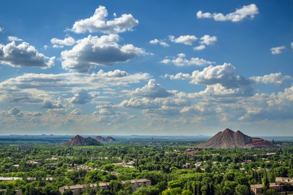 Терриконы Луганска