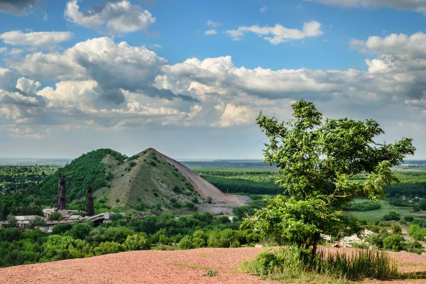Терриконы Донецка Петровский район