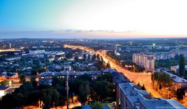 Луганск центр города