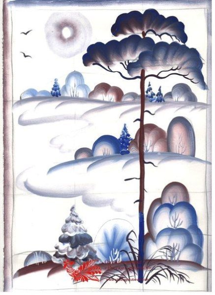 Декоративная Графика с Зинаидой Голубевой