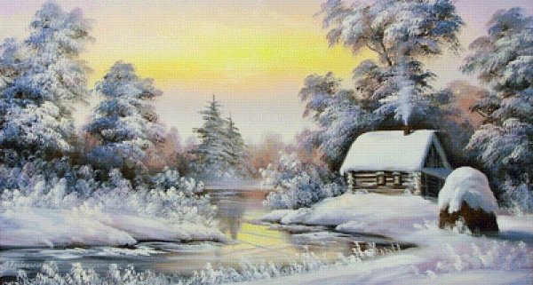 Декоративный пейзаж море