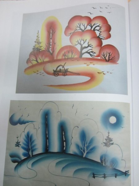 Зинаида Голубева грибы гуашью